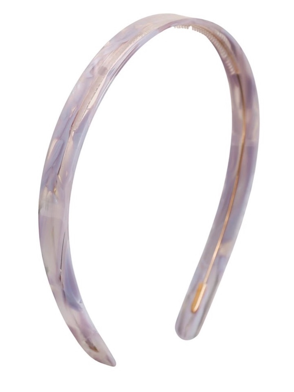 Lavender Marbled Resin Headband